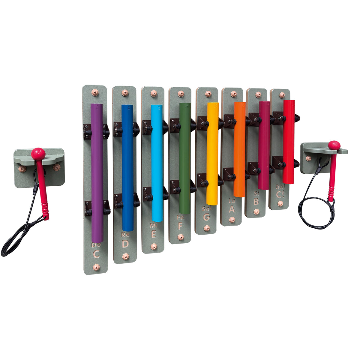Glockenspiel für die STEM-Wand