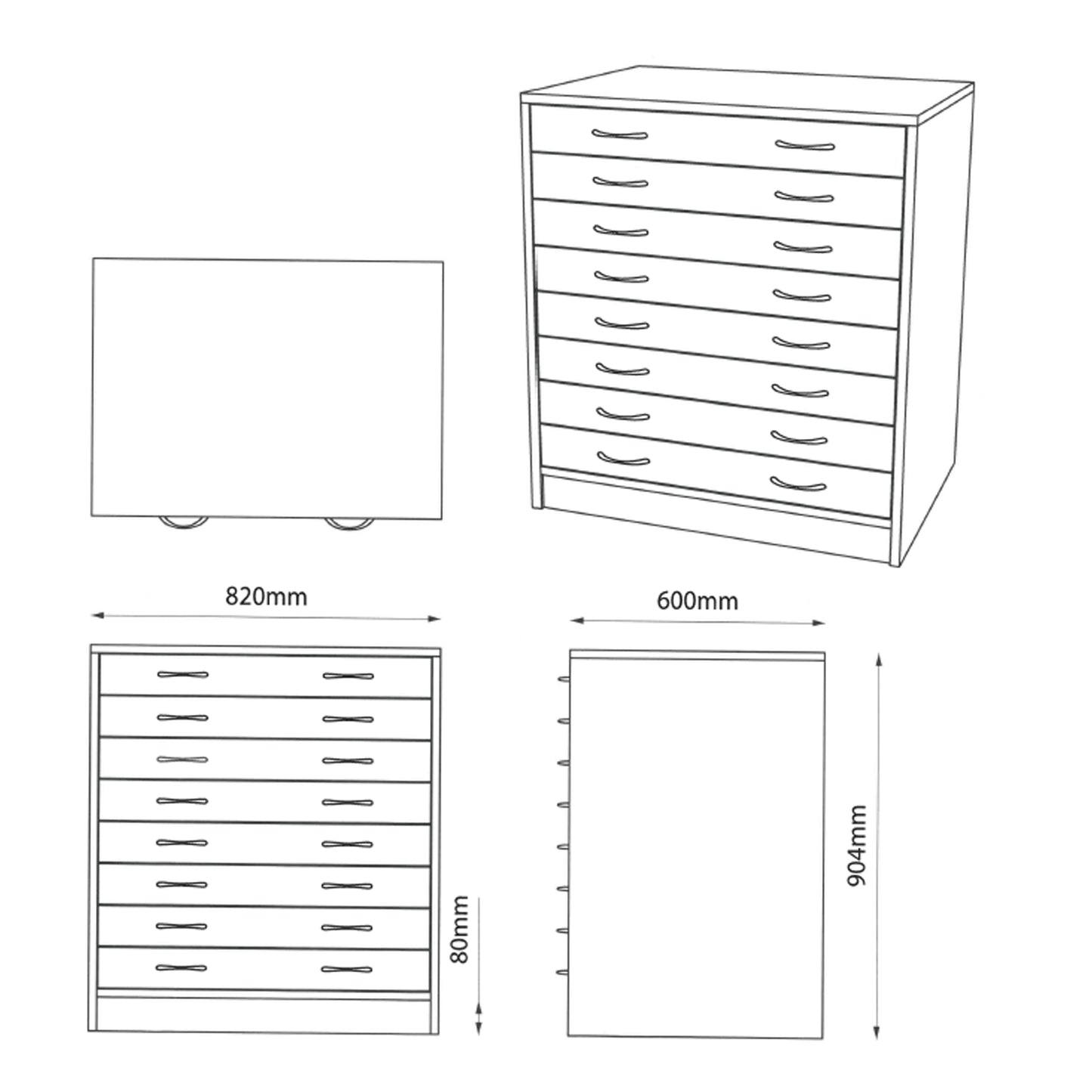 Papierschrank