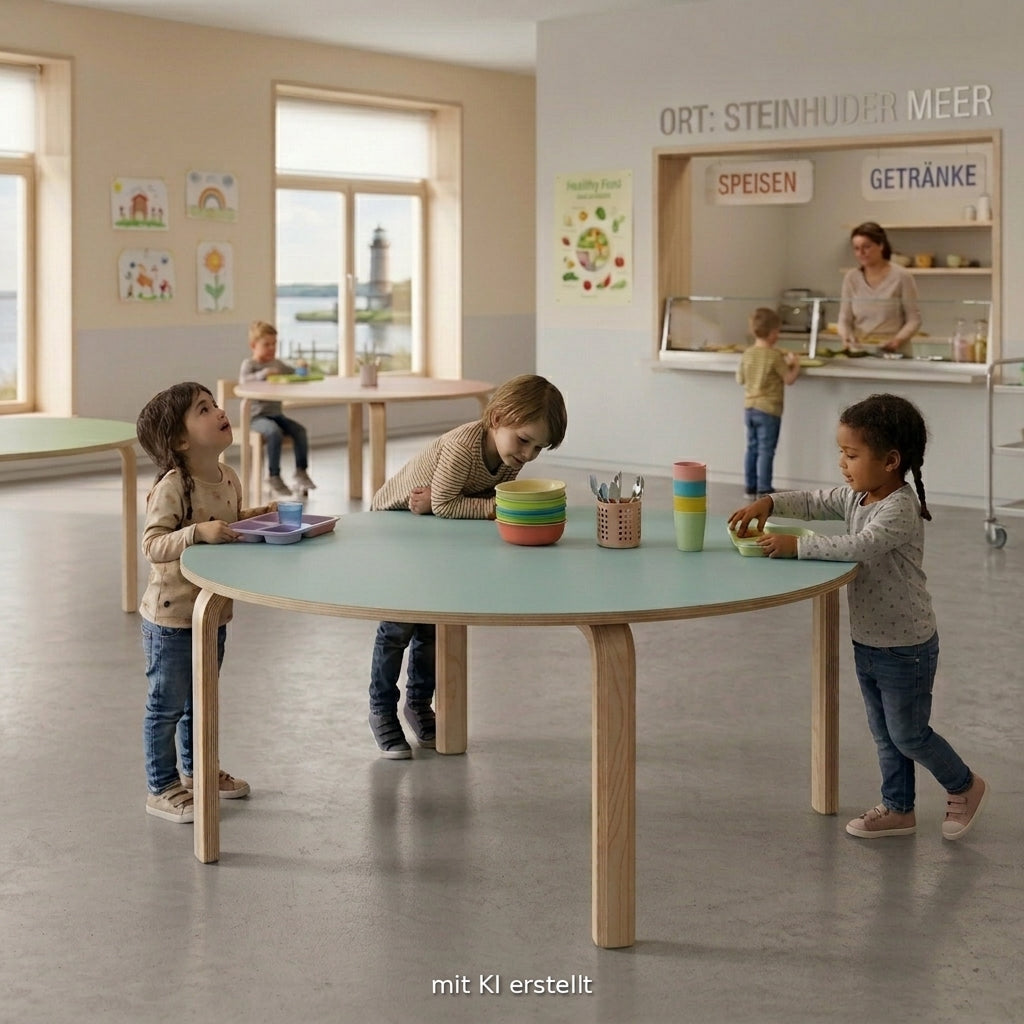 Rundtisch ohne Zarge
