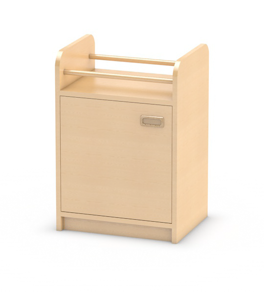 Schrank mit Lauflernstangen