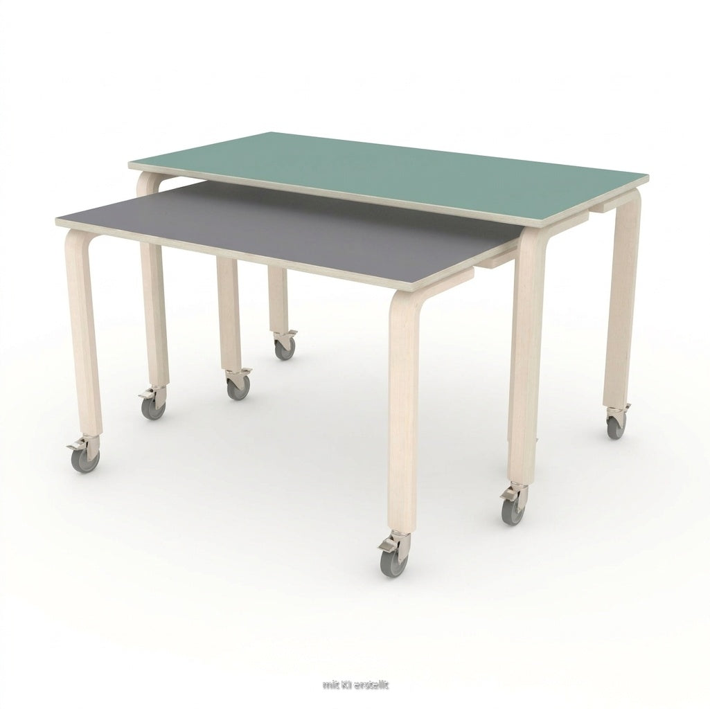 Rechtecktische, 2er-Tischset