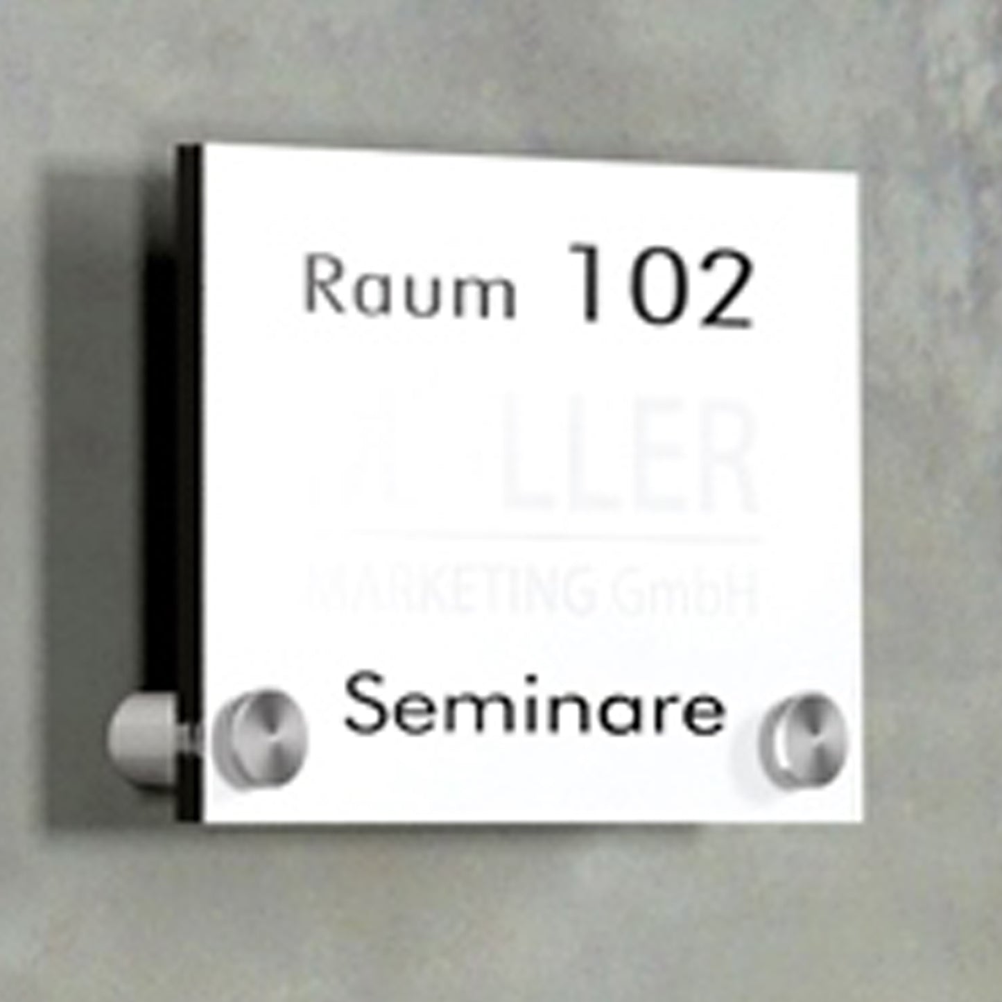 Wand- und Türschild