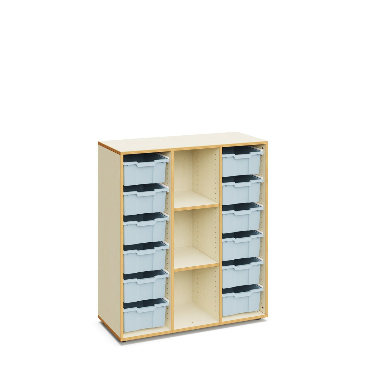 Blair Regal mit 12 hohen Boxen