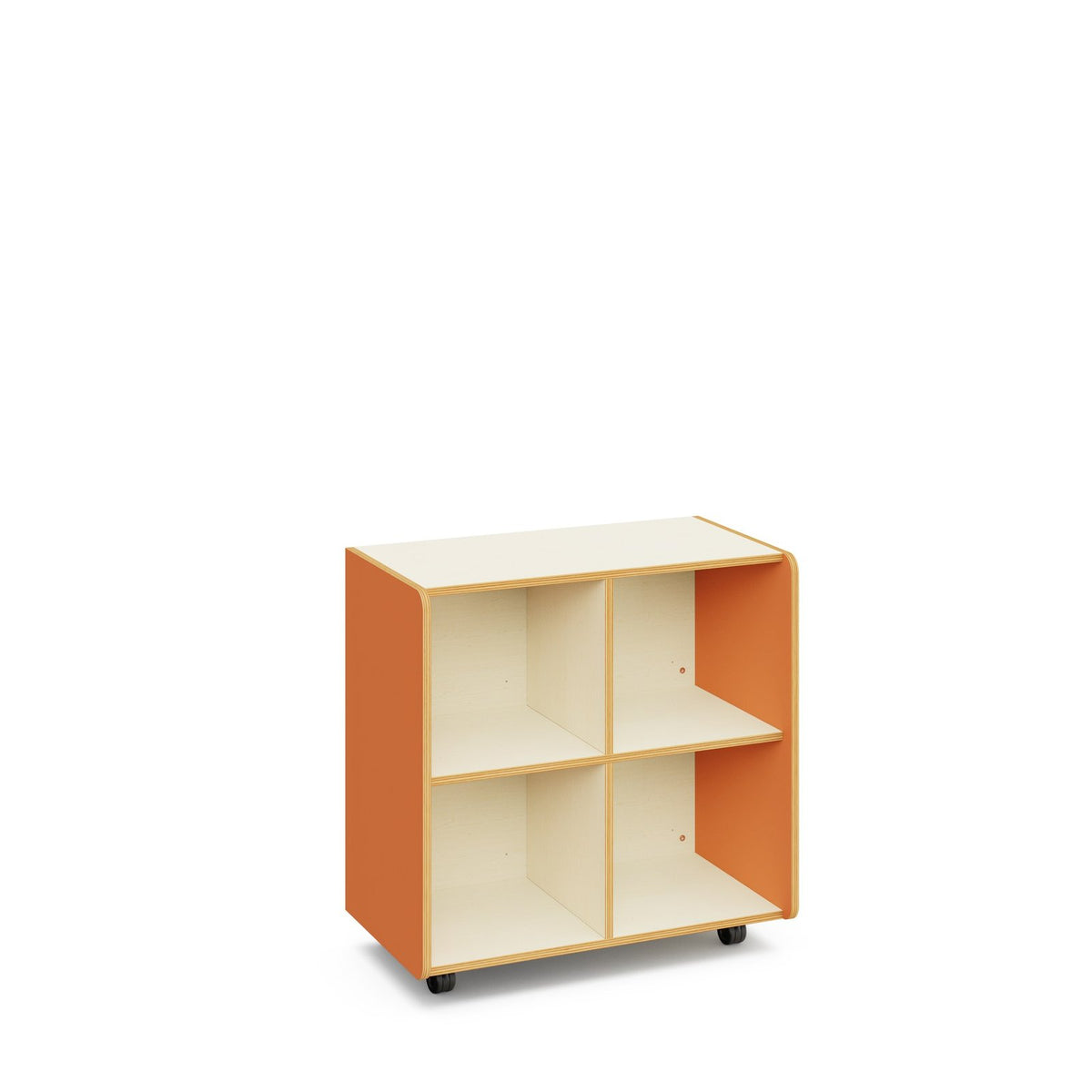Do fahrbares Regal – Hellterracotta