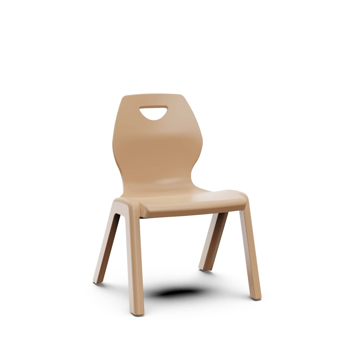 Ina Stapelstuhl aus Kunststoff – Hellterracotta / 46 cm
