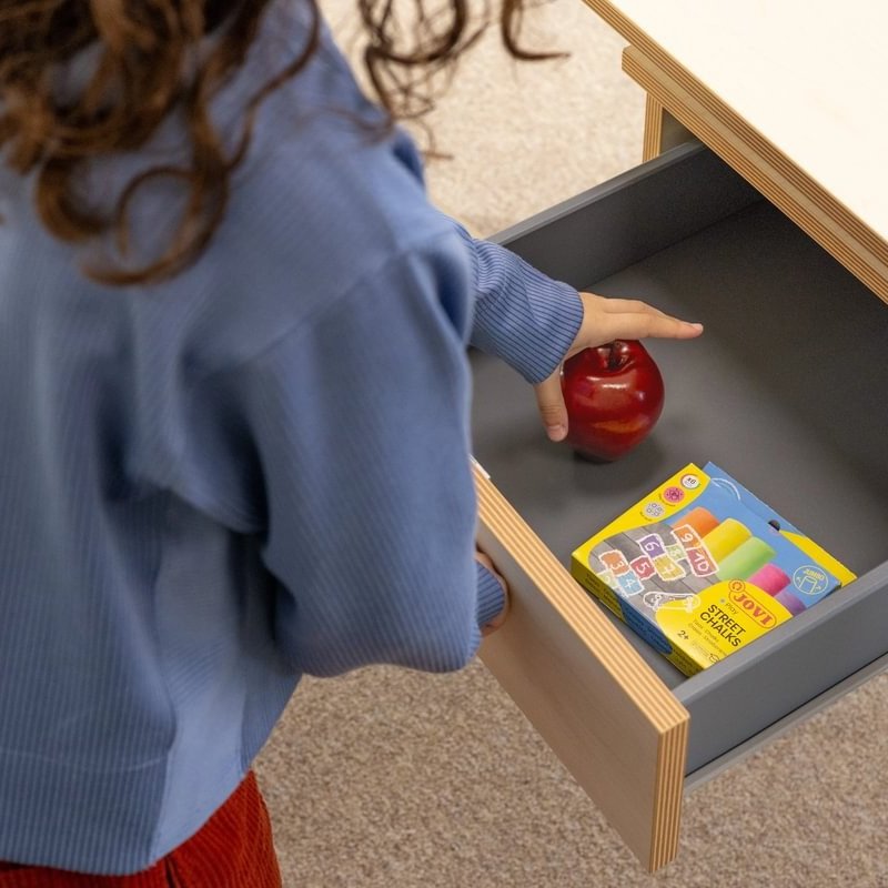 Rectangle Lehrertisch – Bild 4