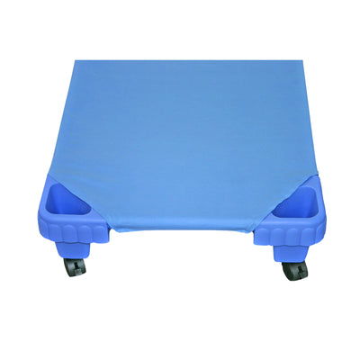 Spannlaken für Kinderliege, blau