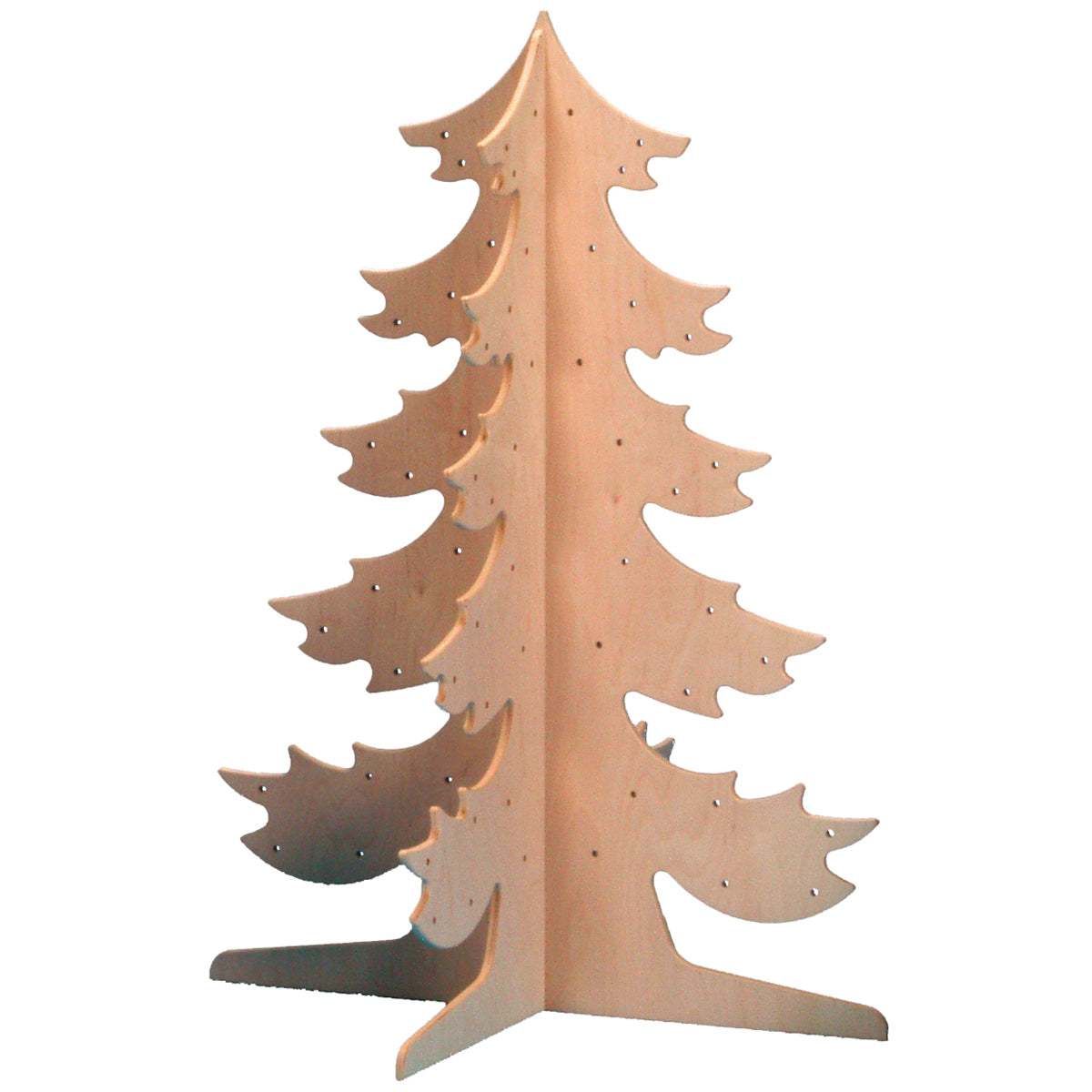 Tannenbaum aus Holz, groß