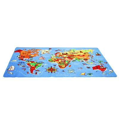 Spielteppich „Welt“, 140 × 200 cm
