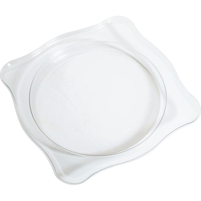 Faszinationsschale transparent für Leuchtkübel