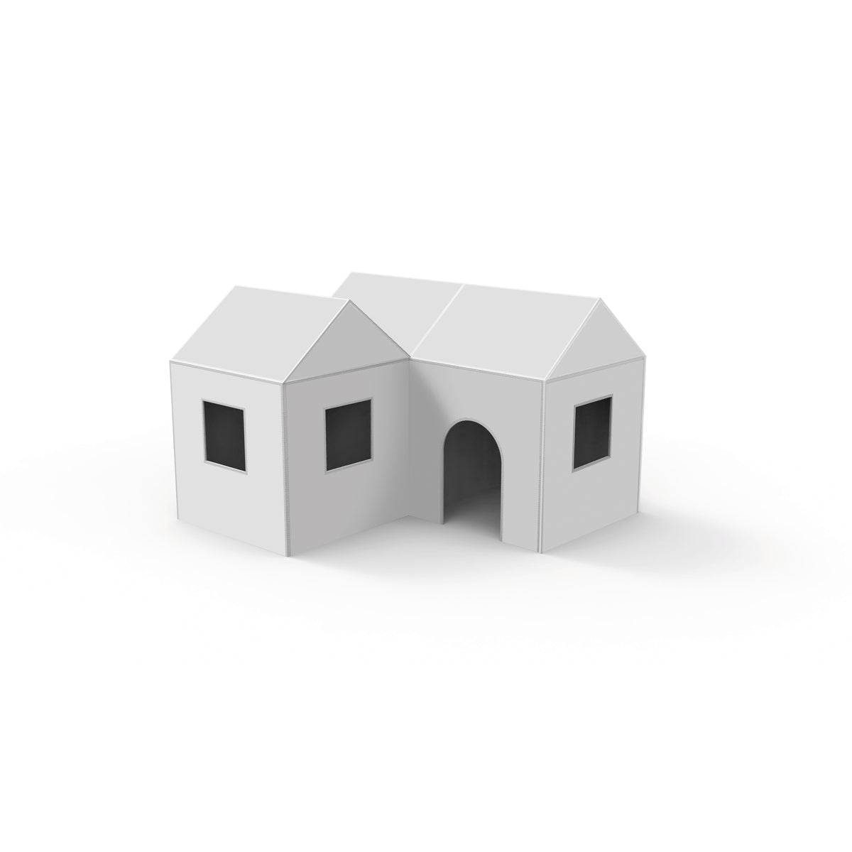 Spielhaus-Bausatz, 3er-Set