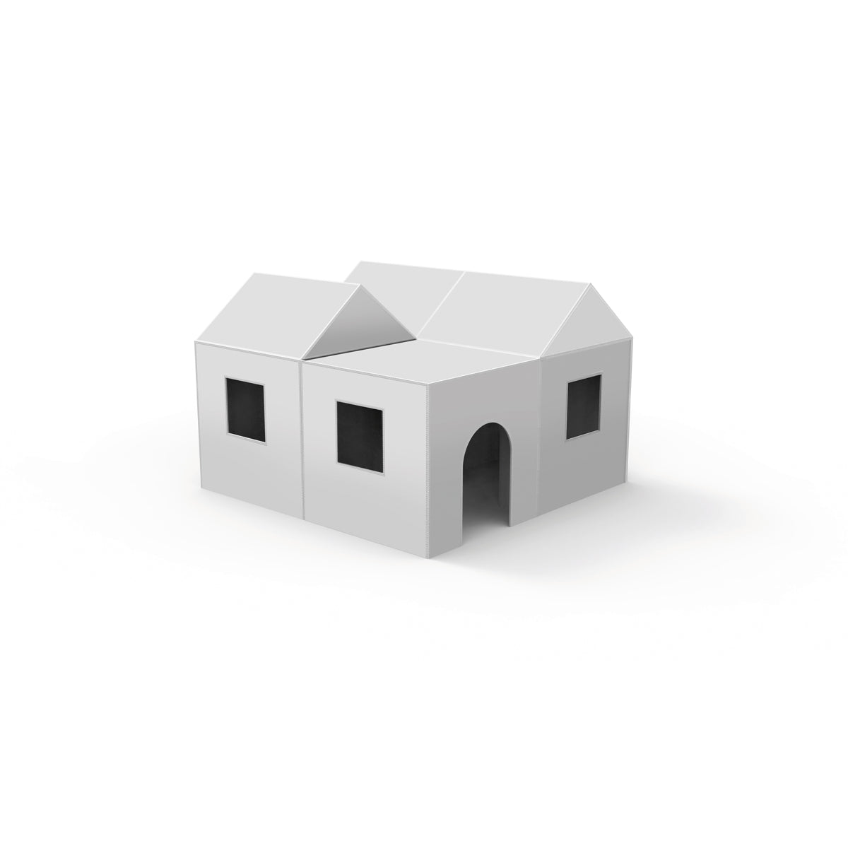 Spielhaus-Bausatz, 3er-Set