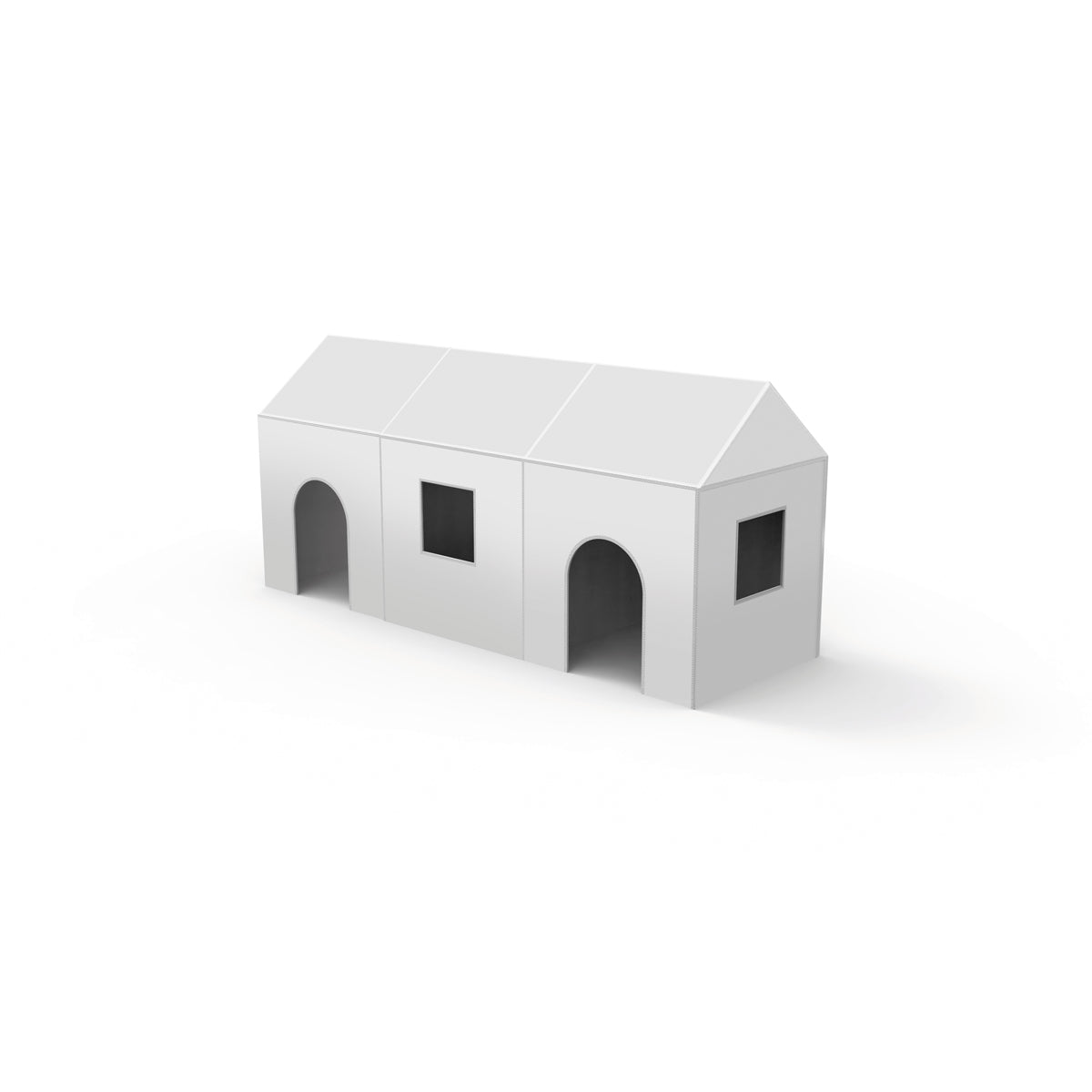 Spielhaus-Bausatz, 3er-Set