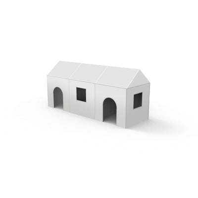 Spielhaus-Bausatz, 3er-Set