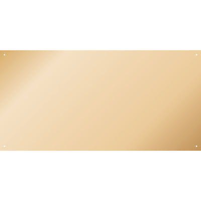 Farbige Spiegel, flach, 40 × 80 cm, 4er-Set