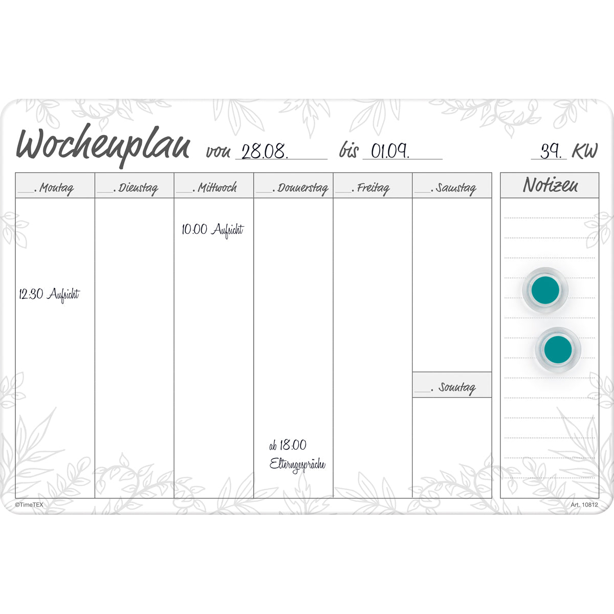 Whiteboard-Planer magnetisch