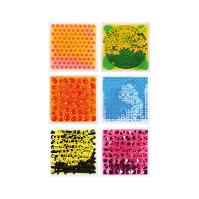 Sensorik-Platten „Liquid“, 6er-Set