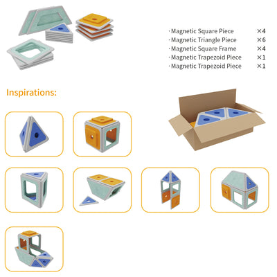 MagniWorld Einsteigerset, 16 Teile
