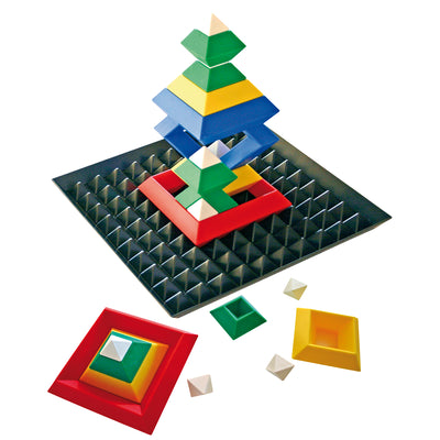 Triangle-Puzzle mit Base, 24 Teile