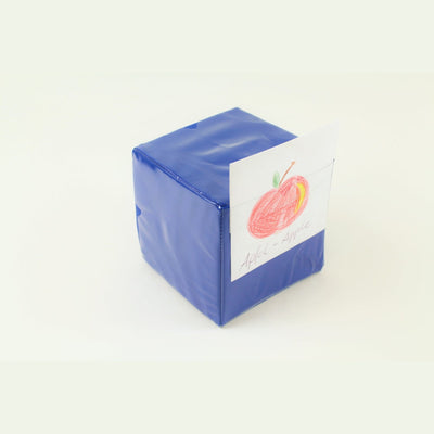 Würfel mit Taschen, 15,5 cm
