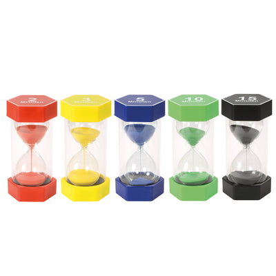 Mega-Sanduhren-Set, 5 Stück