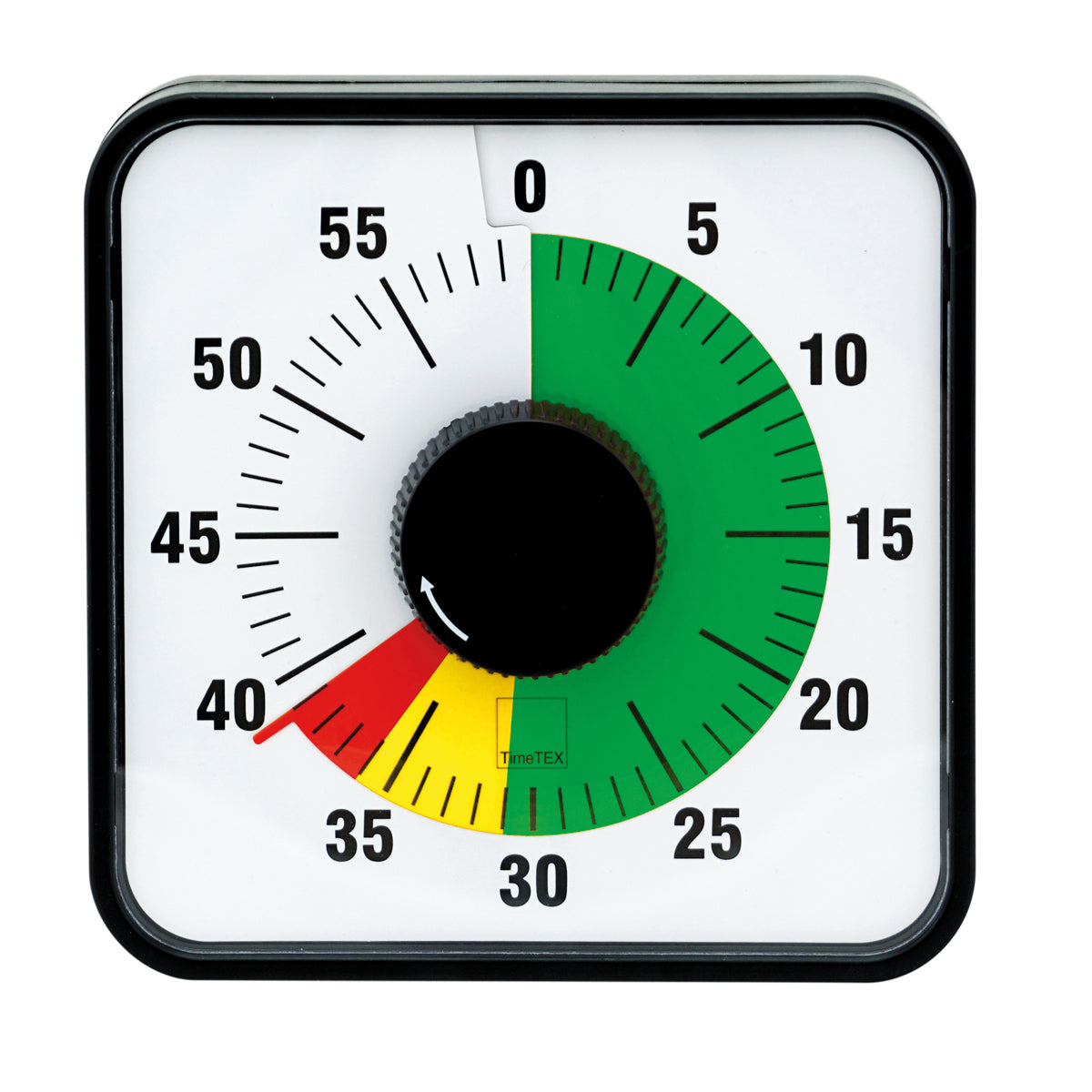 Zeitdauer-Uhr mit Ampelscheibe, magnetisch