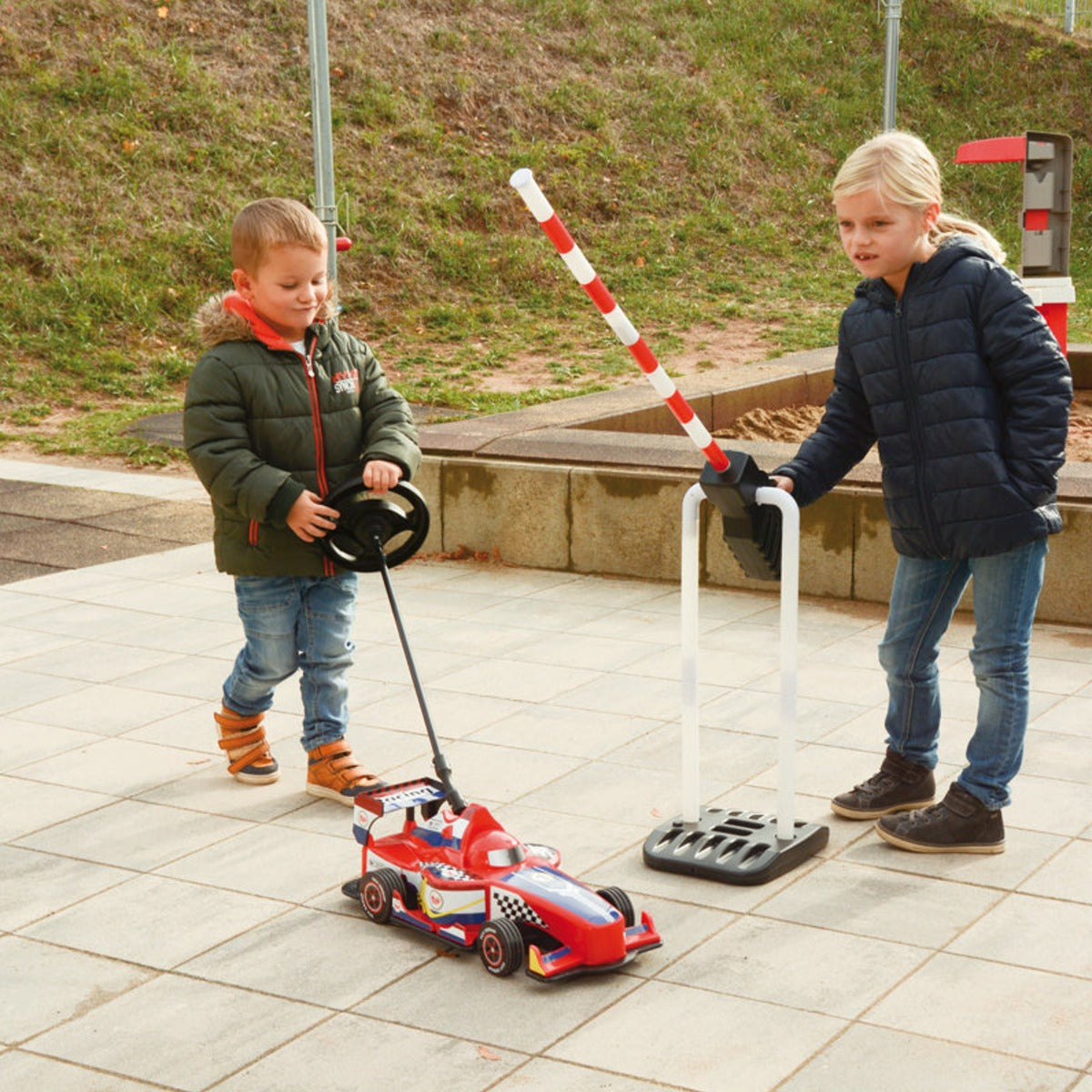 Spiel-Schranke, stufenlos verstellbar – Bild 2