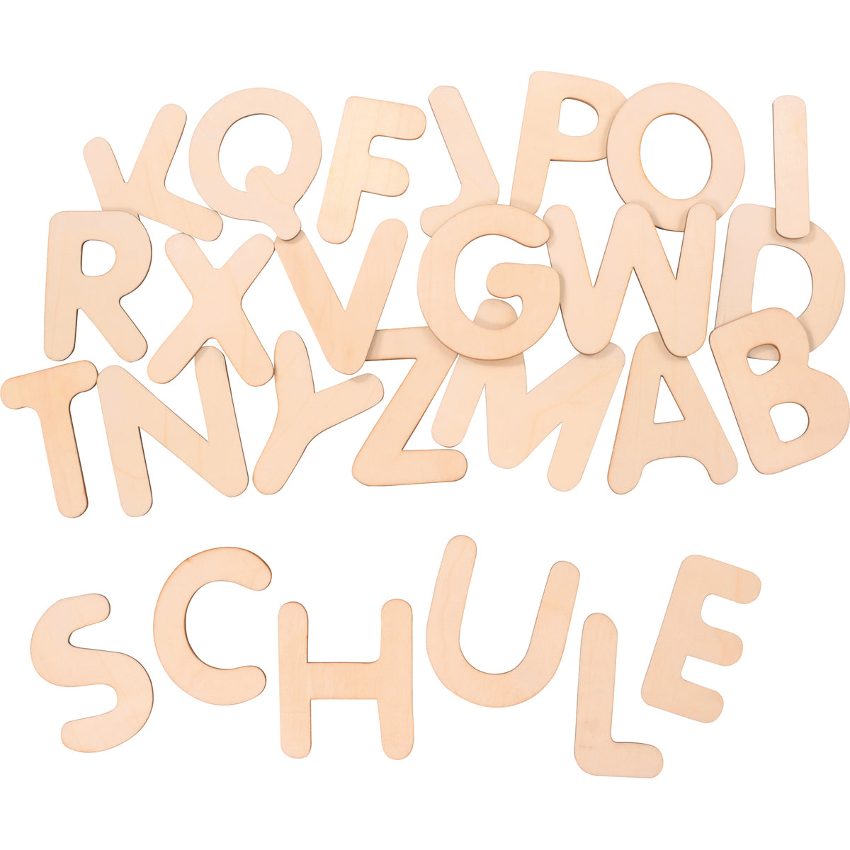 Holzbuchstaben, 10 cm – R
