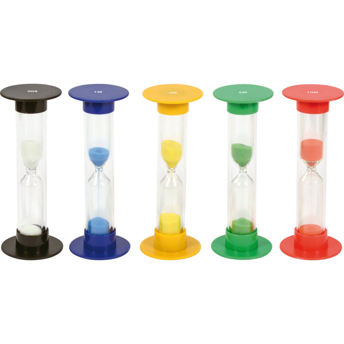 Sanduhren-Set groß, 5 Stück