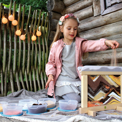 Kreativ-Rahmen mit Sand – Bild 8