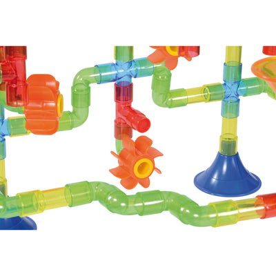 Wasserbahn-Set transparent, 151 Teile