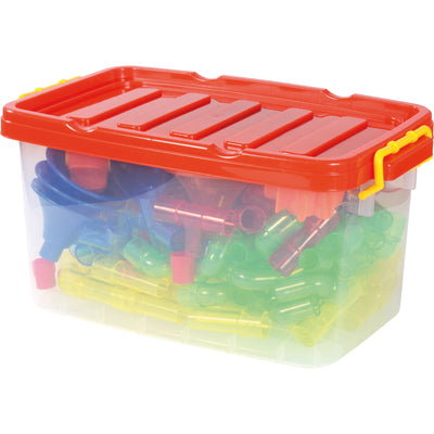 Wasserbahn-Set transparent, 151 Teile