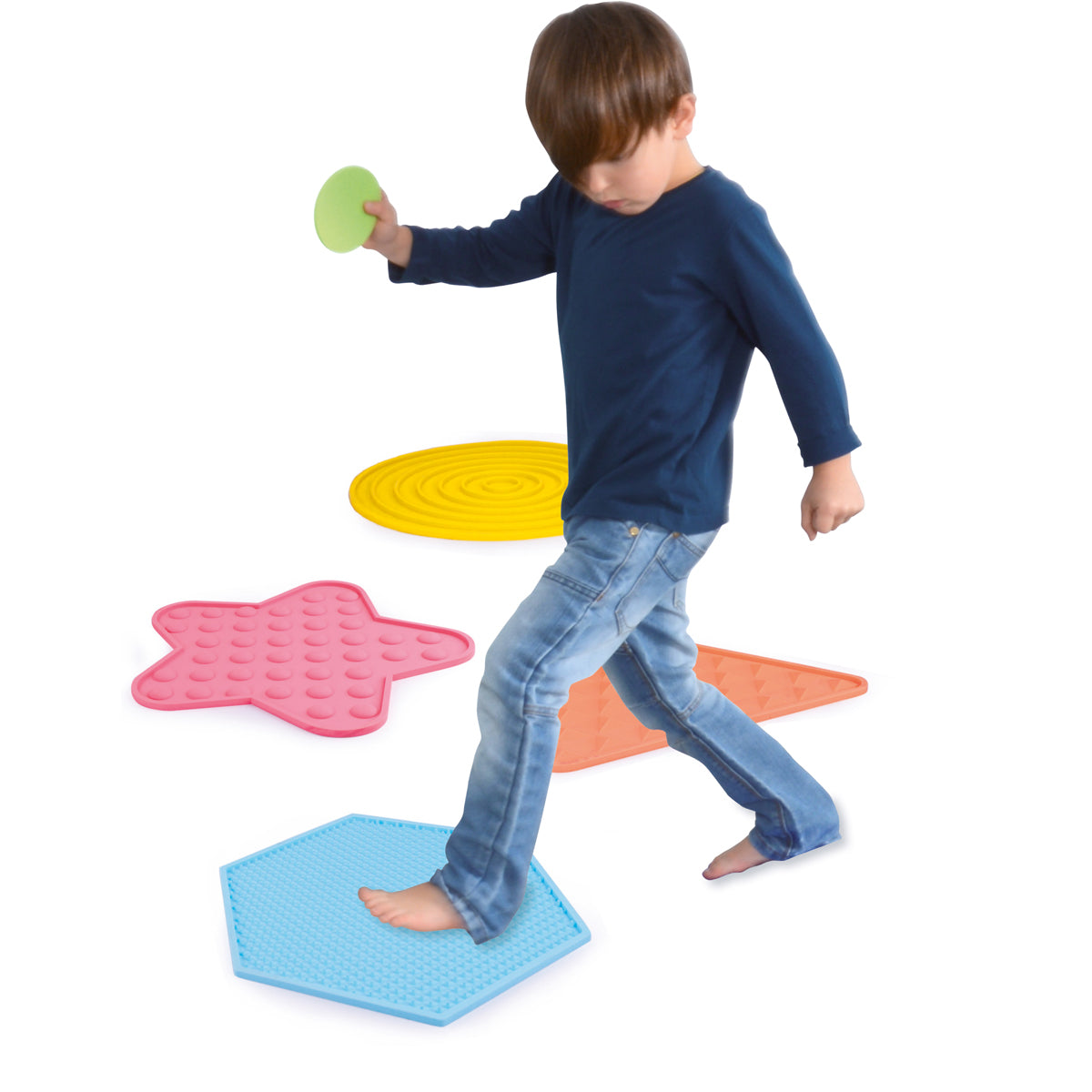 Sensorik-Silikonmatten, 10er-Set – Bild 12