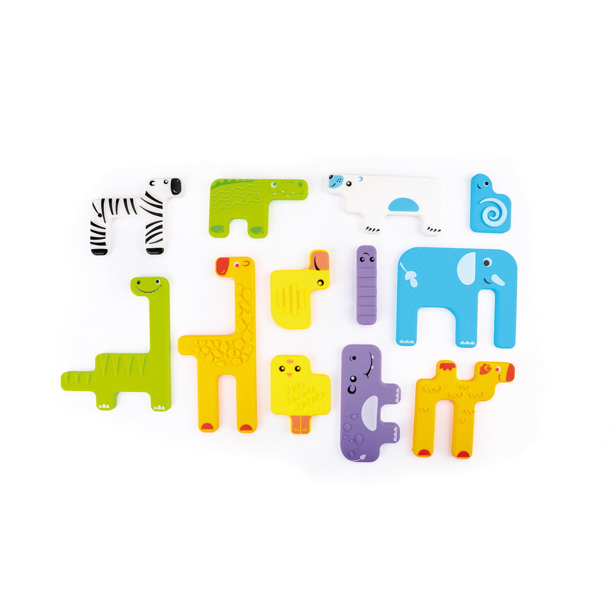 Sensorik-Puzzle Tiere, 12er-Set – Bild 3