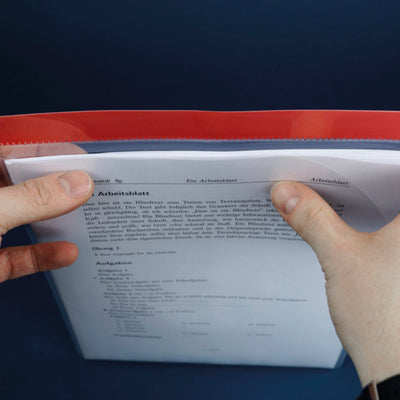 Einstecktaschen A4, selbsthaftend, 5 Stück – Bild 4