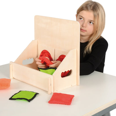 Fühlkasten aus Holz – Bild 3