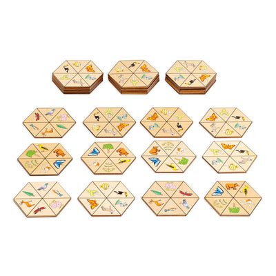 Hexagon nature – Natur-Legespiel