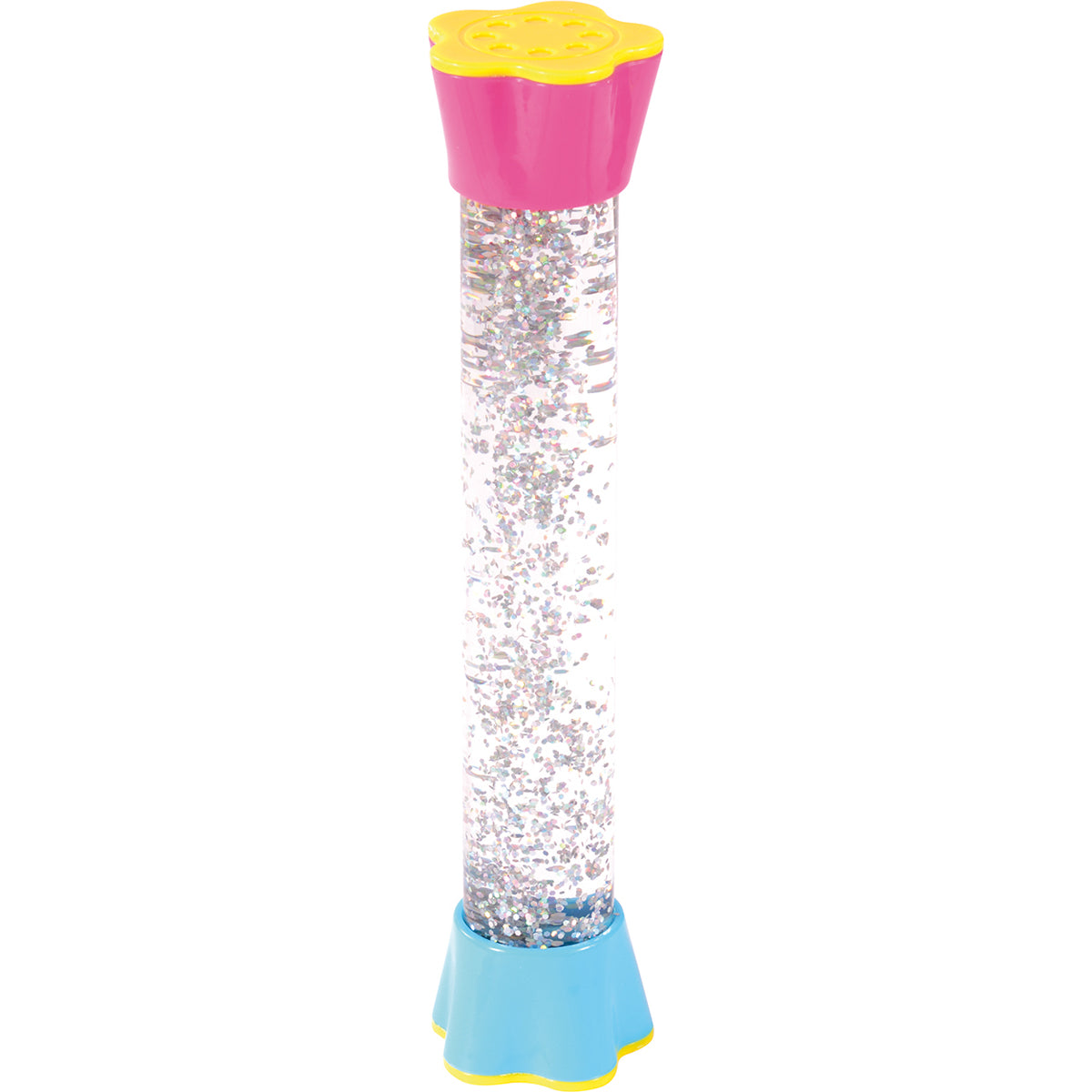 Wasserröhren mit Glitter, Perlen und Spirale – Glitter transparent