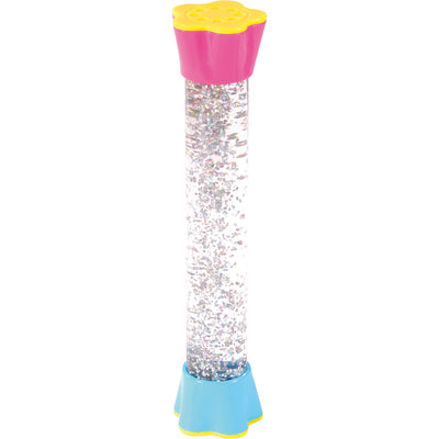 Wasserröhren mit Glitter, Perlen und Spirale – Glitter transparent