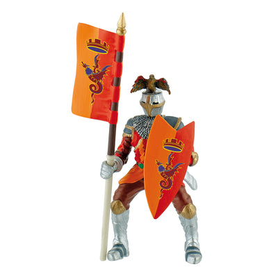 Ritter-Spielfiguren – Turnierritter rot