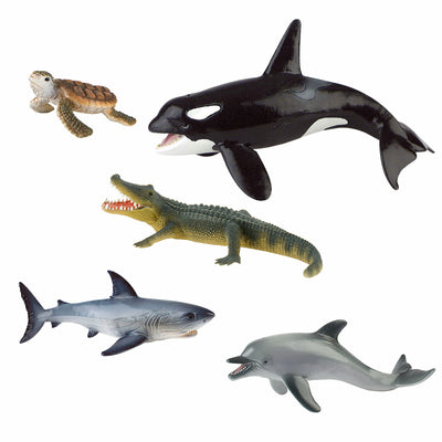 Meerestier-Spielfiguren
