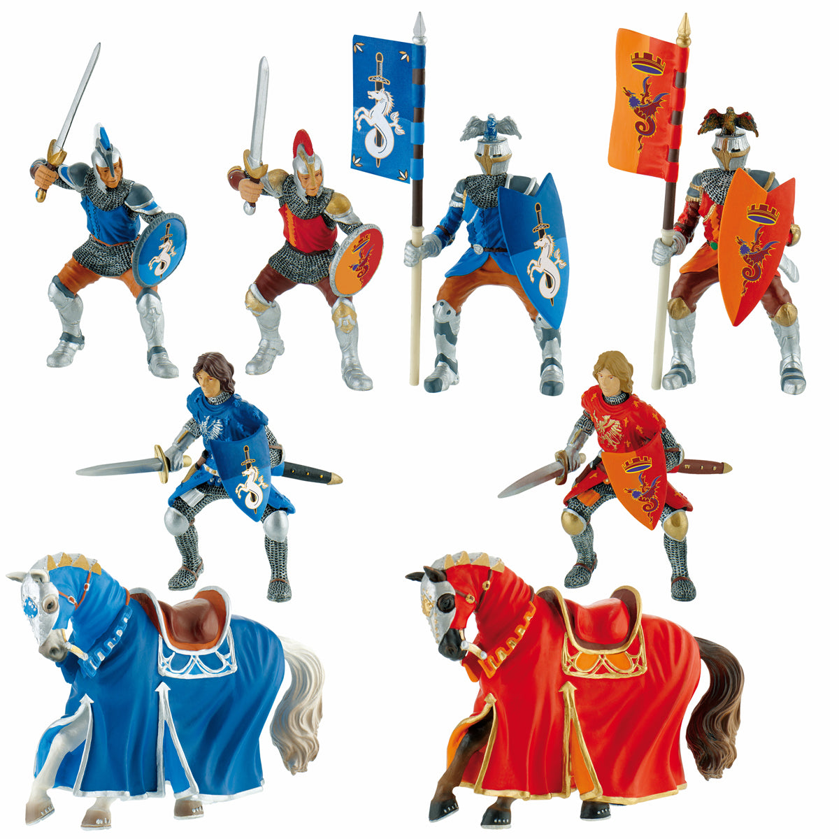 Ritter-Spielfiguren
