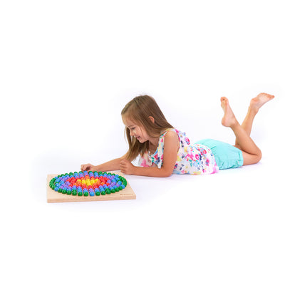 Kugelbrettspiel mit 360 Kugeln