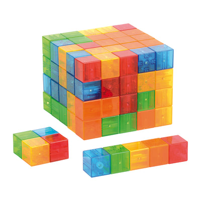 Magnet Cubes transluzent, 100 Stück