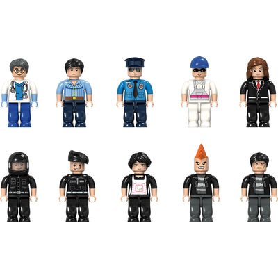 Klemmbaustein-Minifiguren, 20 Stück – Bild 3