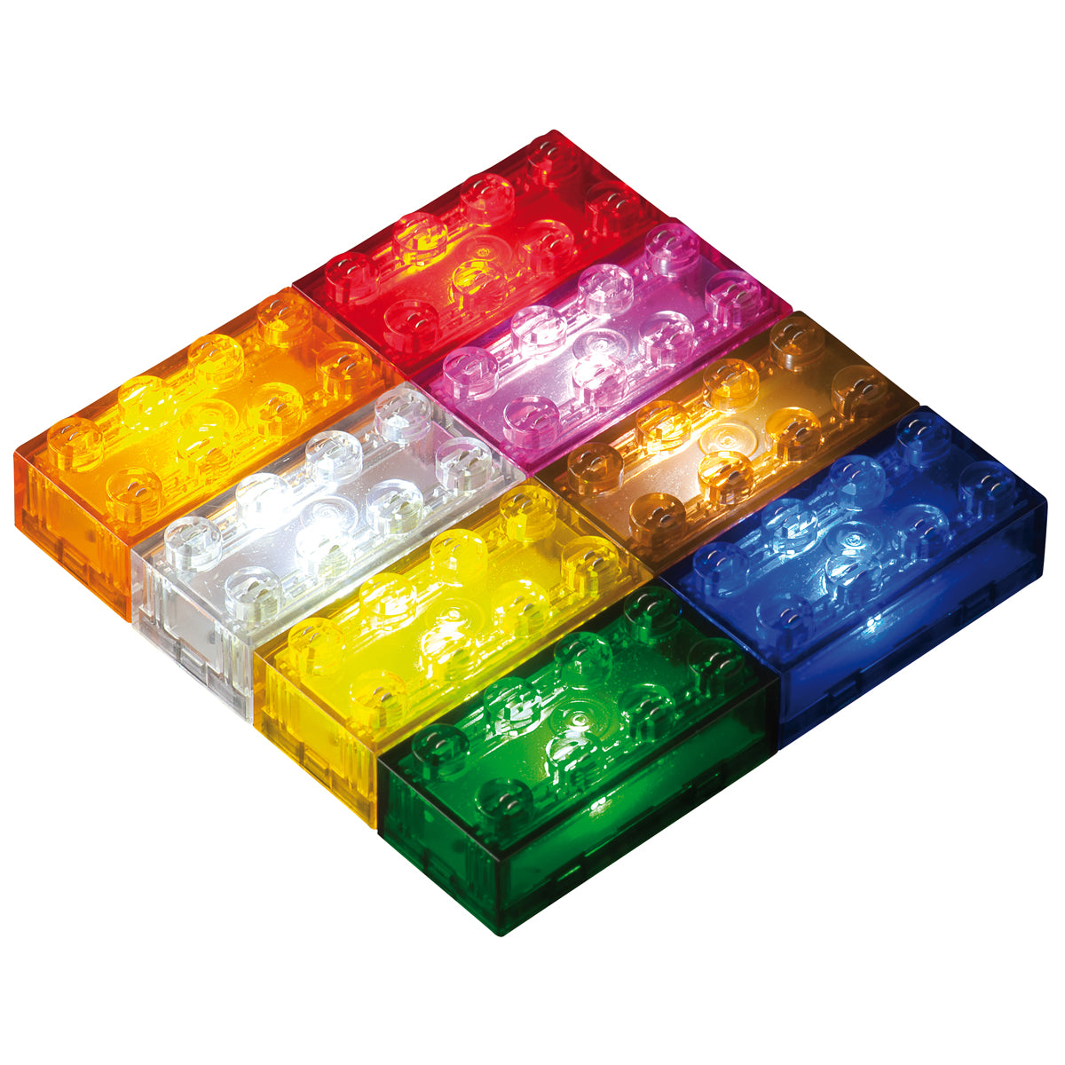 Klemmbaustein-Set Light Stax, 360 Teile