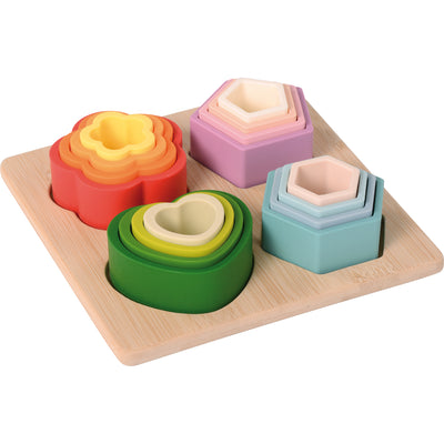 Soft-Stapelspiel aus Silikon – Bild 2