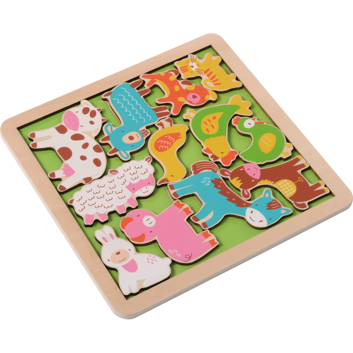 Holzpuzzles, 5er-Set – Bild 3