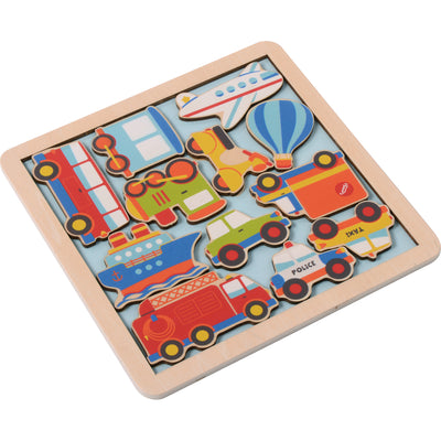 Holzpuzzles, 5er-Set – Bild 4
