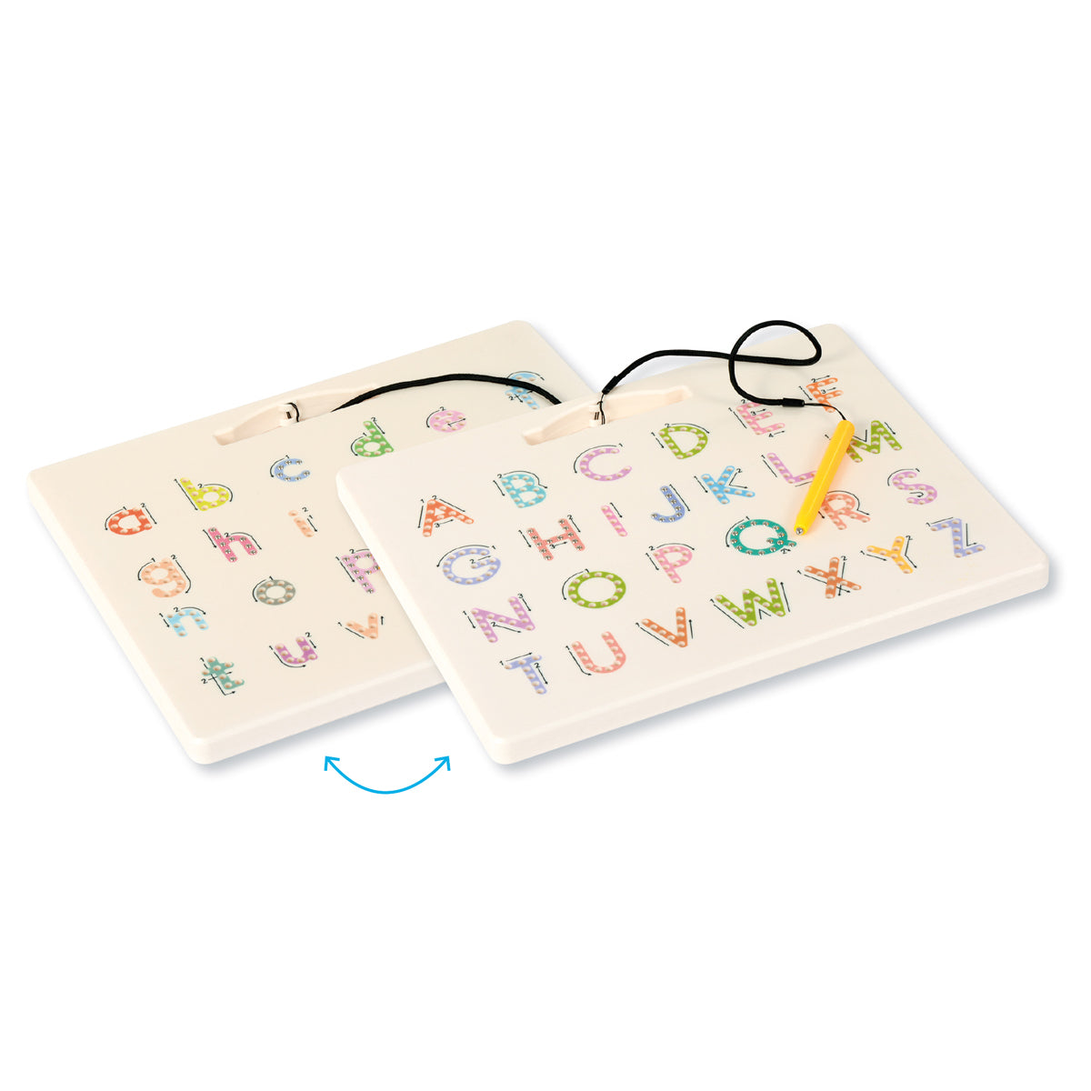Magnet-Schreibtafel für Buchstaben und Ziffern